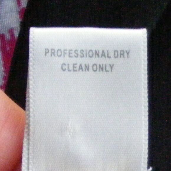 CACHE Dress, 6, Black/Pink, Split shoulder, Sheath, Mini Length, Sleeveless - Picture 10 of 10